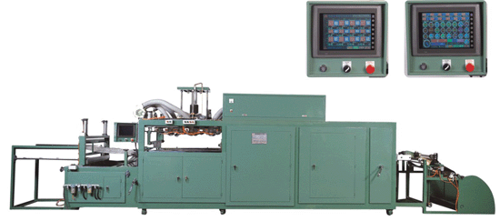 Continuous Vacuum Forming Machine (Chain Style)